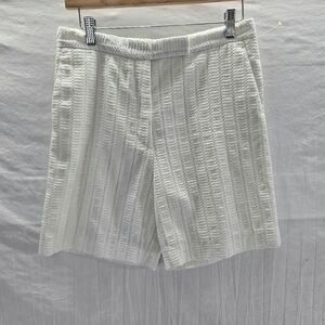 ROCHAS Women's Size 40 White Silk Shorts